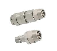 Pneumatic Fitting Air Hose Connector Connector Release Fitting Compressor Accessories for Air Compressor Quickly Release Coupling Tube Coupler