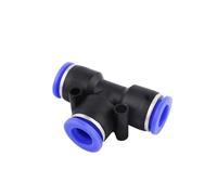Pneumatic Fitting Fittings Quick Connector Air Water Hose Tube Connectors Plastic PU PY 4mm 6mm 8mm 10mm 12mm Push Into Plug(PE,12mm)