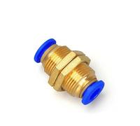 Pneumatic Fitting Pipe Air Connector Tube Quick Release Fittings Water Push in Hose Plastic 4/6/8/10/12/14mm LSA PK PZA PM PP PPF Connectors 1Pcs(PM,12mm)