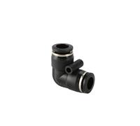 Pneumatic Fitting Pipe Connector Quick Release Coupling 4mm 6mm 8mm 10mm 12mm PU PV PE HVFF PY Tube Connectors 1Pcs(PV,8MM)