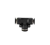 Pneumatic Fitting Pipe Connector Quick Release Coupling 4mm 6mm 8mm 10mm 12mm PU PV PE HVFF PY Tube Connectors 1Pcs(PE,10MM)