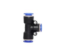 Pneumatic Fitting Pipe Connector Tube Air Quick Fittings Water Push In Hose Plastic 4mm 6mm 8mm 10mm 12mm 14mm PU PE PY PK SA(PE(100PCS),4mm)