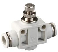 Pneumatic Fitting Plastics Pipe Connectors White Fittings 6mm 8mm Adapter Thread Tube Connector 1Pcs(SA,12mm)
