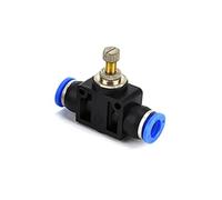 Pneumatic Fitting Tube Connector Quick Water Pipe Push in Hose Couping OD 4mm 6mm 8mm 1/5Pcs(1 pcs SA,OD4mm)