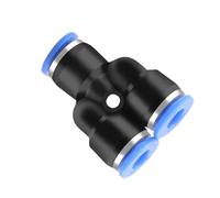 Pneumatic Fittings Pipe Connector Air Quick Release Coupling 4mm 6mm 8mm 10mm 12mm PU PE PY PV Hose Fitting Connectors 1Pcs(PY,10MM)