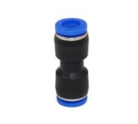 Pneumatic Fittings Pipe Connector Air Quick Release Coupling 4mm 6mm 8mm 10mm 12mm PU PE PY PV Hose Fitting Connectors 1Pcs(PU,6MM)