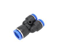 Pneumatic Fittings Pipe Connector Tube 4 5 14mm OD Hose Reducing 8 10 12mm PG PVG PEG PW PZAG Plastic Push in Air Quick Fitting(PW,A 10mm,B 8mm)