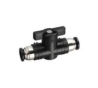 Pneumatic Fittings Quick Connector Air Hose Tube Connectors Plastic PU PY 4mm 6mm 8mm 10mm 12mm Push Into Pluglug(BUC,OD 4MM_2 PCS)