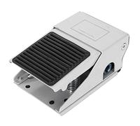 Pneumatic Foot Control Valve, High Performance 3-Way 2-Position Foot Pedal Valve with G1/4 Thread for Industrial Automation Metal Construction
