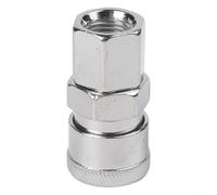 Pneumatic for Quick Coupling 20 Series Galvanised Steel for Compressed Air Hose Compressor, Compatible SP20 PP20 SM20 PM20 SH20 PH20 SF20 PF20, 1 Piece (SF20)