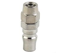 Pneumatic for Quick Coupling 20 Series Galvanised Steel, for Compressed Air Hose Compressor, Compatible SP20 PP20 SM20 PM20 SH20 PH20 SF20 PF20, 1 Piece (PP20)