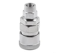 Pneumatic for Quick Coupling 20 Series Galvanised Steel, for Compressed Air Hose Compressor, Compatible SP20 PP20 SM20 PM20 SH20 PH20 SF20 PF20, 1 Piece (SP20)