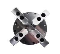 Pneumatic Four-Jaw Chuck YO200ZS-4 Solid Four-Jaw Chuck Through-Hole Type