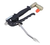 Pneumatic Grease Gun, Universal High Pressure Premium Metal Oiling Grease Gun Kit, 360 Degree Rotation Handheld Refueling Tool for Auto Trains Airplanes Mines Oiler Tool (B Type)