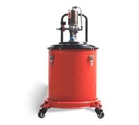 Pneumatic Grease Pump for 5 Gallon Bucket, 0.85L/min Oil Output, High Pressure 50:1 with 13ft Explosion-proof Tubing