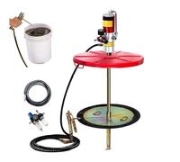 Pneumatic Grease Pump, Manual Oil Drum Pump, High Pressure Air Grease Gun with Long Oil Pipe, Hand Pump for Oil Barrels