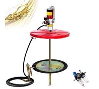Pneumatic Grease Pump with 360° Swivel for High-Pressure Lubrication in Automotive and Heavy Machinery