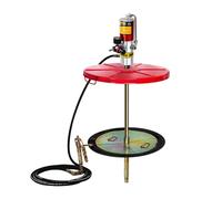 Pneumatic Grease Pumps,Air Operated Greases Pump with 16ft Tubing,Pneumatic Grease Pumps for 55 Gallon Drums,0.85L/min Discharge, Pressure Ratio 50:1, Perfect for Industrial Use