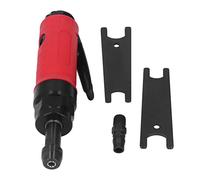 Pneumatic Grinder 1/4 Industrial Grade Heavy Duty Air Powered Angle Grinder Tool Kit with Zinc Alloy Body 4000rpm for Metal Polishing Wood Deburring Automotive Detailing