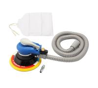 Pneumatic Grinder 5-inch /6-inch Pneumatic Orbital Sander Air Polisher 125mm/150mm Vacuum(5 inch)
