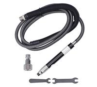 Pneumatic Grinding Pen, Air Grinder Polishing Tool Set, Adjustable 3mm Collet KP - 6091JP - High Speed 65000RPM, Lightweight Portable Design for Engraving and Carving (I Style)