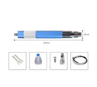 Pneumatic Grinding Pen, Air Powered Engraving Tool, 3mm & 6mm Collet Size, Metal and Plastic Construction, for Wood and Jade Detailing(A)