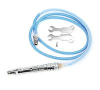 Pneumatic Grinding Pen KP - 610, Adjustable Speed Die Grinder Kit, 60000rpm Air - Powered Engraving and Polishing Tool with Flexible Hose for Metal Wood Rubber