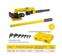 Pneumatic Grippers, Manual Pipe Tube Bender Set 10-25mm Multifunction Steel Copper Tube Bending Machine Lever Type U-Type Stainless Steel Manual(B)