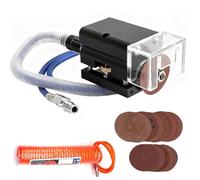 Pneumatic Groove Grinding Machine, Handheld Air Die Grinder with Abrasive Wheel for Precision Die Cutting and Board Work