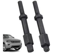 Pneumatic Hammer Adapter Tool 1 Pair Adapter Steel Al | Chisels for pneumatic hammer for car, mechanics, garage, workshop, home, road, trail, mountain,