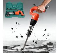 Pneumatic Hammer Shovel, Air Chisel Demolition Tool, 10J/min Force, Flat Chisel for Concrete and Brick Opening, Heavy Duty Air Chipping Hammer for Construction