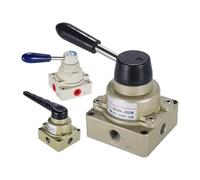 Pneumatic Hand Pull Valve 4HV Series Air Control Valve, 4HV210/310/410 & 4HV230/330/430, Direct-Operated, for Pneumatic Systems(4HV430-25)
