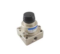 Pneumatic Hand Pull Valve Pneumatic Air Hand Valve 4 Way 3 Position Hand-Operated Direct Acting Manual Control(HV200D)