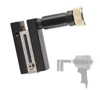 Pneumatic Hole Punch Set - Industrial Air Punch Gun with 360° Rotating Clamp Head and Adjustable Margins for Punching Doors and Metal Plates