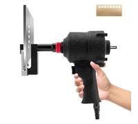 Pneumatic Hole Puncher, 360° Rotation Air Metal Hole Punch Tool 3.2-13mm, Industrial Sheet Metal Punching, Air Straight Sheet Perforation Punch Tool, for Doors Windows Factory Office(5mm)