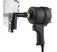 Pneumatic Hole Puncher, Air Metal Straight Sheet Tool, Adjustable Depth Industrial Punching Gun for Doors & Windows, Office and Home