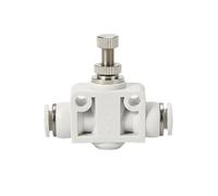 Pneumatic Hose Fitting Pipe Connector Trachea Water Air Quick Release Couping 4mm 6mm 8mm 10mm 12mm PU PE HVFF PY PZA PK 1Pcs(SA,4MM)