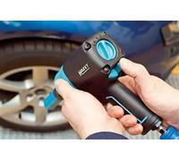 HAZET pneumatic impact wrench 9012EL-SPC I Max. loosening torque 1700 Nm, square 12.5 mm (1/2 inch) I low-vibration tool for tightening and loosening screws