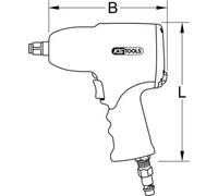 KS TOOLS 515.1210 Impact wrench
