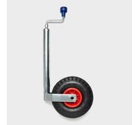 Pneumatic Jockey Wheel 48mm, Silver One Size