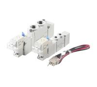 Pneumatic JSY Two Position Five Way 24V Solenoid Valve SY 5120-5LZD-01 Reversing Valve SY3120-5LZD-M5(JSY3120-DC12V)