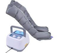 Pneumatic Leg Massager - Air Wave Device with Pressure Wave Massage for Calf, Leg, and Foot. Electric Air Compression and Foot Massage with Lymphatic Drainage