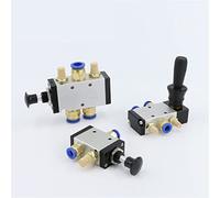 Pneumatic Manual Valve 3R 4h210-08/4h310-10/3r210-08/4R210-08 Cylinder 4r 1Pcs(Blue 4r210-08,6mm Joint)