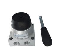 Pneumatic Manual Valve One Inlet and Two Outlet Hand Valve K34R6-8D 6-8L K34R6-8 Air Control Instead of K34R7-8(K34R6-8L)