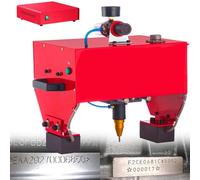 Pneumatic Marking Machine for Metal, Engraves VIN Codes and Chassis Numbers, Compatible with Various Operating Systems