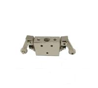 Pneumatic Mechanical Valve TAC2-41PP Exhaust valve 2 Position 5 Way 1/8 Thread Double Head Roller Lever Switch Valve Fittings IDGTTLDF(TAC2-41PP-34C)