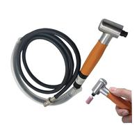 Pneumatic Micro Grinder Angle Air 90 Degree Die Pencil Polisher Tool Accessories Kit Orange, Pneumatic Angle Air Grinder