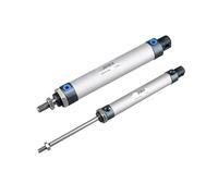Pneumatic Mini Cylinder 16/20/25/32mm Bore 25/50/75/100/200/300/400/500mm Stroke Single Air with Quick Response(16mm,Stroke 250mm)