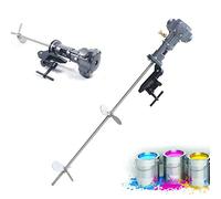 Pneumatic Mixer 200l 50 Gallon Ink Mixing Machine Electric Paint Paddle Electric Plaster Paddle Mixer Mixer Blender Stirrer Blade for Stirring Paint, Mixing Feed, Plaster, Mortar