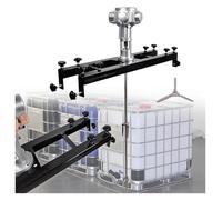 Pneumatic Mixer, Agitator, Tank Mixer Machine Paint Stirring Machine Bracket Air Agitator Paint Mix Tool Large(3Cylinders)